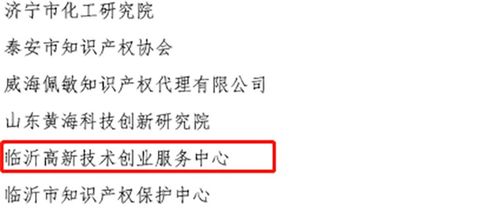 臨沂科技創(chuàng)業(yè)園成功入選山東省首批專利導(dǎo)航服務(wù)基地，為創(chuàng)新創(chuàng)業(yè)注入專業(yè)動(dòng)能